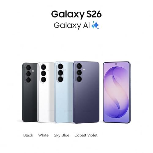 Samsung Galaxy S26 5G (Cobalt Violet, 12GB RAM, 256GB Storage), AI Phone, Photo Assist, Creative Studio, 50MP Camera with ProVisual Engine, Powerful Customized Processor and 4300mAh Battery Amazon.in: Electronics - Image 2