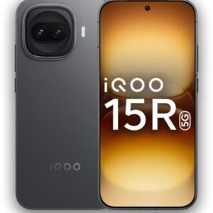 iQOO 15R (Dark Knight, 8GB RAM, 256GB Storage) | Snapdragon® 8 Gen 5 Processor | India’s Slimmest Smartphone in 7600mAh Battery* | Segment's Most Stable 144FPS Gaming*  Amazon.in: Electronics